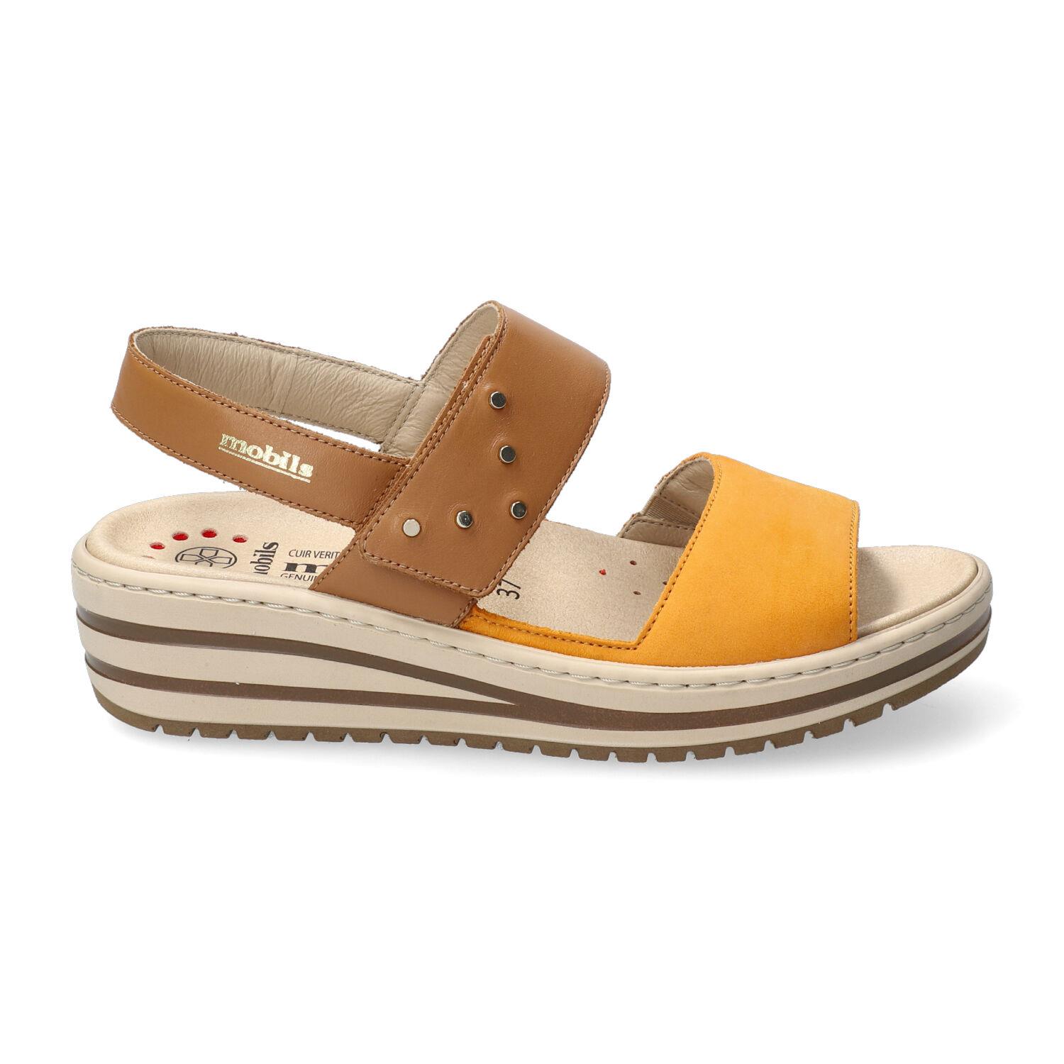 sandales femme modèle Ruth orange - Mephisto